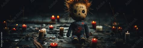 Ominous voodoo doll